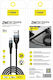 Foneng Regular USB 2.0 to micro USB Cable Μαύρο 2m 1τμχ