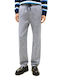 Chino Trousers in Loose Fit Gray