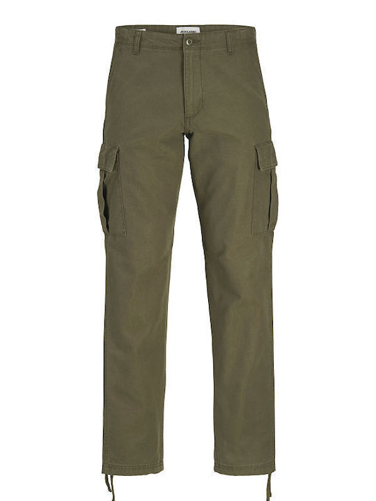 Jack & Jones Παντελόνι Cargo Χακί