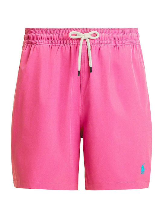 Ralph Lauren Traveler Ανδρικό Μαγιό Σορτς Ροζ