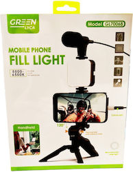 Green Lyca with Mobile Phone Holder