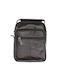 Leder Damen Schultertasche Braun