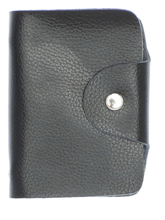 Leder Herrenbrieftasche Mit Karten Schwarz