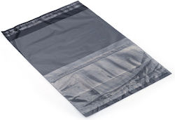 Femmit Σακούλες Courier 24x30+5cm Διάφανη Θήκη Εγγράφων & Ισχυρό Αυτοκόλλητο Κλείσιμο 100τμχ Αδιάβροχες Ανθεκτικές E-shop & Αποστολές Ecommerce