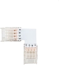 Ъглов Съединител За Захранване Dc Лента Rgb 10мм 0-36v 5520360 Vito