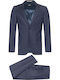 Men's Suit with Slim Fit Blue