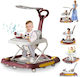 Little Mom Baby Walker with Music for 6+ Months Red