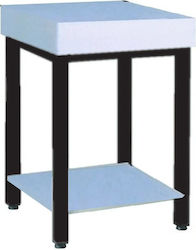 Karamco Πάγκος Κοπής 60605WHITE (60x60x85cm)