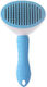 Четка Large За Кучета За Почистване На Козина Синя