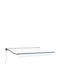 vidaXL Terrace Tent with LEDs White 3.5x2m