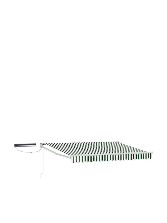 vidaXL Green Terrace Tent 3.5x2m