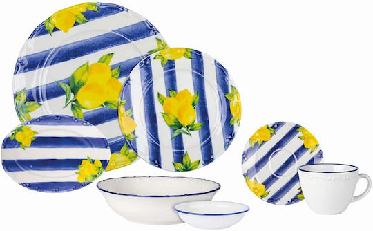 Serviciu Farfurii Set 26 Bucăți 868ary1123 Multicolor Hermia 26 Bucăți Porțelan