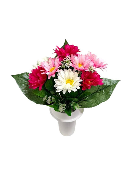Vases Memorial Daisy 13 Branches Thiim35019 Pink