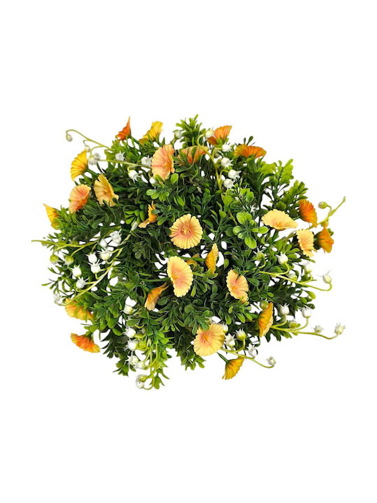 Succulent Plant Crown Flowers 28cm Thim21165 Ye...