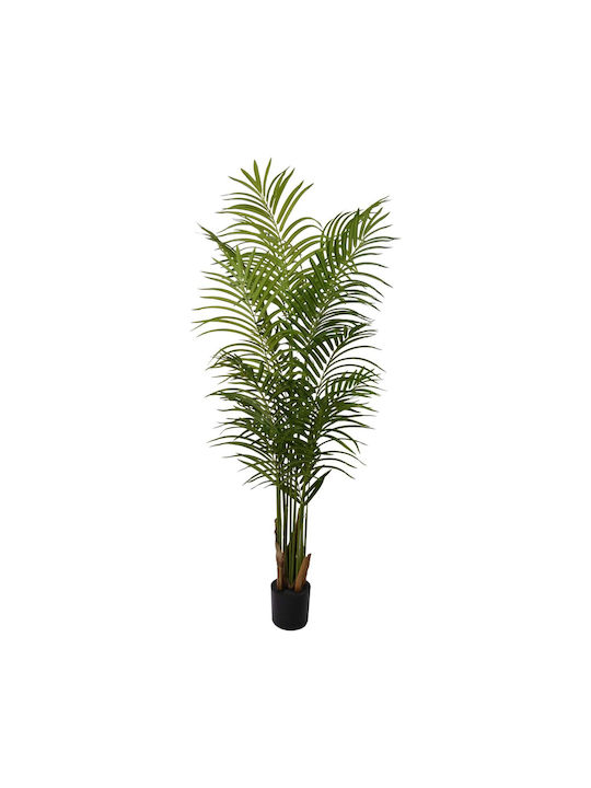 Artekko Grünes Künstliches Pflanze Lady Palm Topf 140cm X 140cm