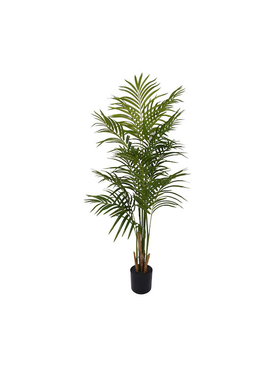 Artekko Verde Plantă Artificială Verde Lady Palm Ghiveci 110cm x 110cm