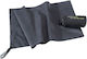 Cocoon Πετσέτα Microfiber Σώματος 40gr/m² Γκρι 150x80εκ.