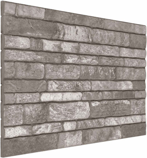 Vidaxl Wall Panels 10 Pieces Dark Grey 100 X 50 Cm Eps Foam