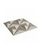 Vidaxl Wall Panels 12 Pieces Origami Concrete 50 X 50 Cm Polystyrene Xps