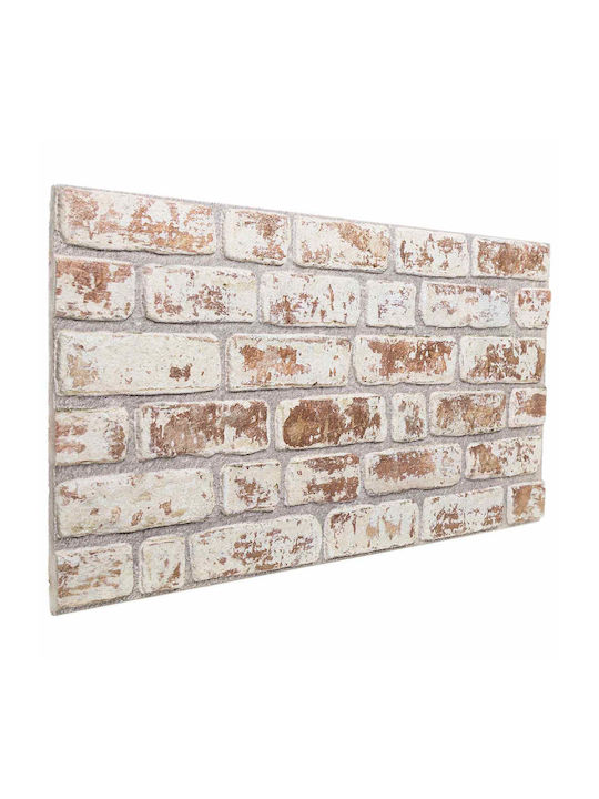 Vidaxl Panouri Decorative 3d 10 Bucăți Roșii Albe 100 X 50 Cm Spumă Eps