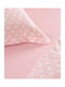 Rythmos Set Coverlets Double Cotton Pink 220x240cm 3 Pieces