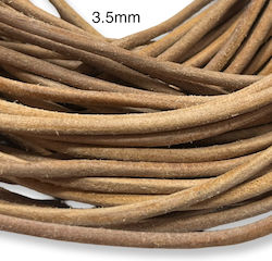 Echtes Leder Natürliche 3,5 mm-5 m 5 Stück