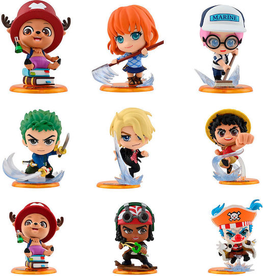 YuMe Toys One Piece Assorted Surprise Figure Collectible Figures 8 Pieces