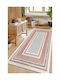 Conceptum Hypnose Orange Wohnzimmer Teppich Rechteckig Korbweide Mehrfarbig 120x180cm