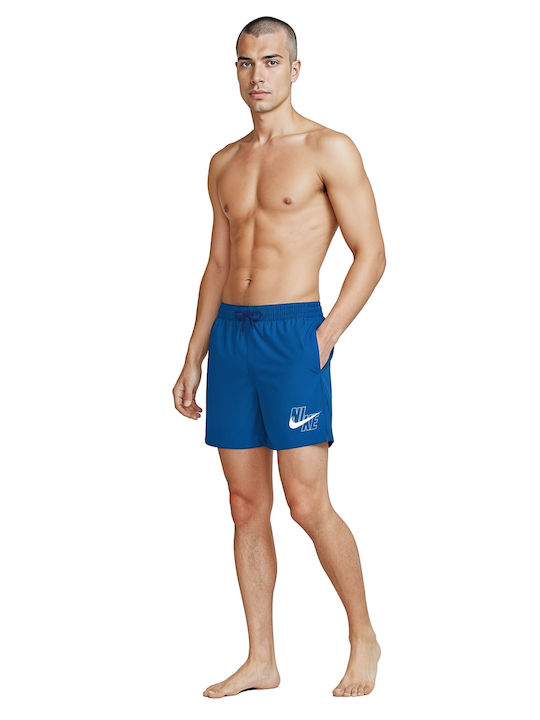 Nike Volley Ανδρικό Μαγιό Σορτς Μπλε NESSG574-494