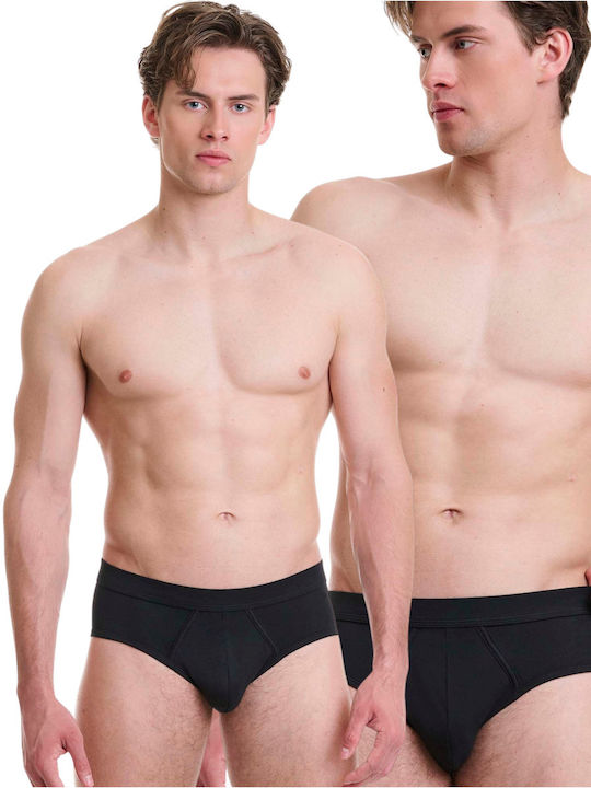 Walk Men's Slip Black-black 2Pack