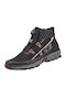 LS2 Trekker WP Männer Motorradstiefel Wasserdicht Schwarze