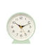 Alarm Clock Plastic Silent Pastel Pistachio Colour 11.2x4x12cm Ankor Pc
