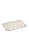 Espiel Rectangular Serving Platter Porcelain Beige 30.5x21cm 6pcs