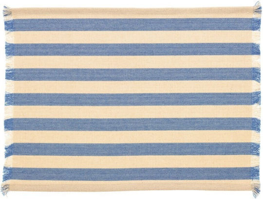 Placemats Winkler Yanis Ciel 35x45 100% Recycled Cotton Placemats Winkler Yanis Ciel 35x45 100% Recycled Cotton