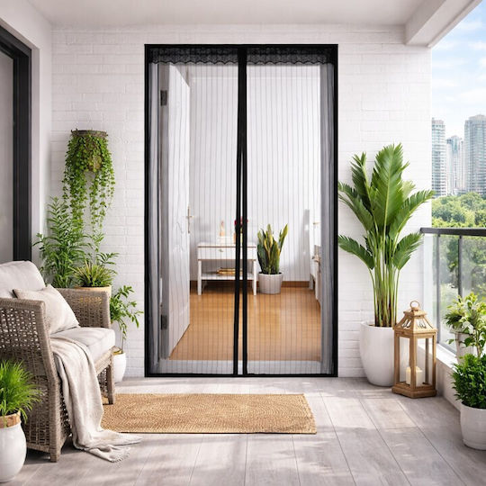 Galifas Σίτα Πόρτας με Μαγνητικό Κούμπωμα 280x140cm Galifas Σίτα Πόρτας με Μαγνητικό Κούμπωμα 280x140cm