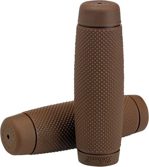 Biltwell Motorcycle Grips Harley Davidson 7/8" Tpv Grips Recoil Chocolate