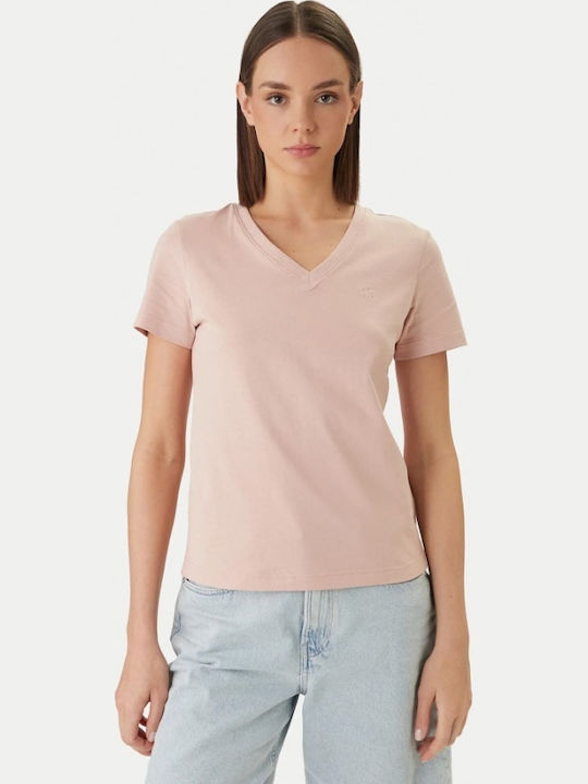 Calvin Klein Γυναικείο T-shirt Ροζ