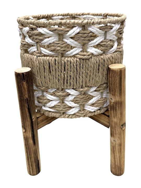 Marhome Каспо Ратан Кафяво Със Стойка 22x32см 3бр