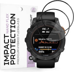 Techsuit Nano Flex Full Face Tempered Glass Garmin Fenix 7 2 Bucăți