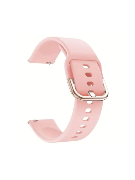 Λουράκι Σιλικόνης Smart Clasp Xiaomi Redmi Watch 5 Lite 12cm|8 5cm Ροζ