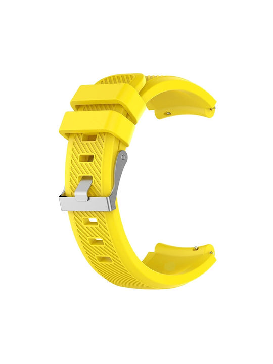 Curea Quickfit Softband Xiaomi Redmi Watch 5 Lite Galbenă