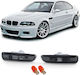 Tyc Πλαϊνά Φλας Φτερού Bmw 3 E46 Sedan 99-01 Touring 99-01 Compact 01-04 Coupe 99-03 Black 2 Τεμάχια