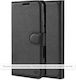 Techsuit Folio Book Din Piele / Silicon Negru (Poco X8 Pro)