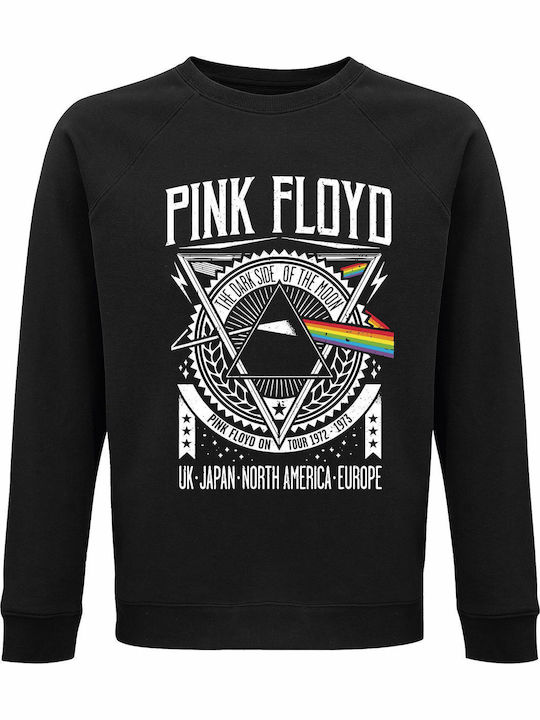 Hanorac Unisex Din Bumbac Organic Pink Floyd On Tour Negru