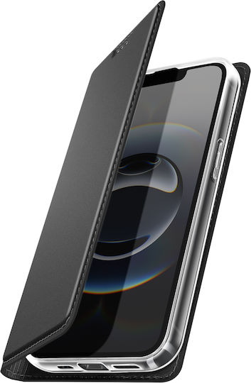 Husă Dux Ducis Iphone 17e Suport Card Stand Video Închidere Magnetică Neagră