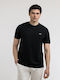 T-shirt Μαύρο
