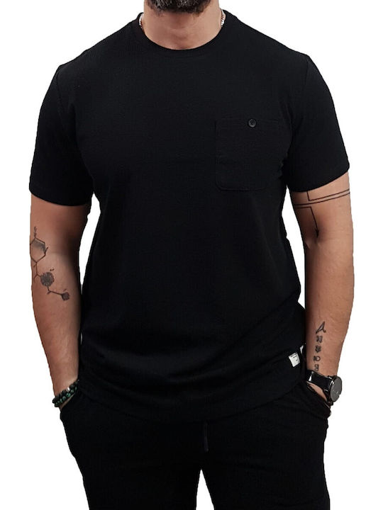 Indicode T-shirt Μαύρο