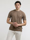 T-shirt Καφέ