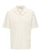 Polo Short Sleeve Blouse Ecru