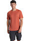 Herrenblusen Kurzarm Orange